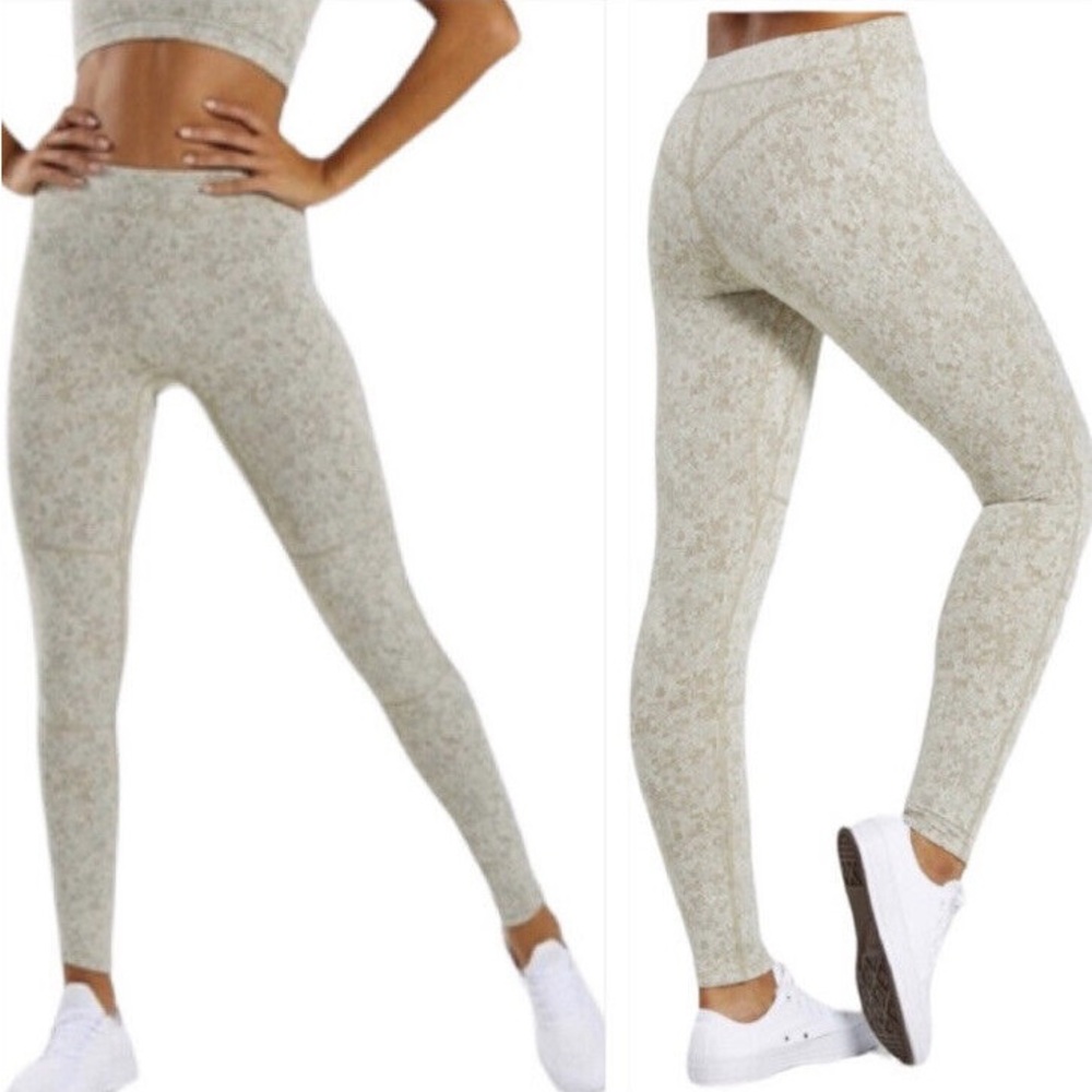 Gymshark Fleur Textured Leggings XS